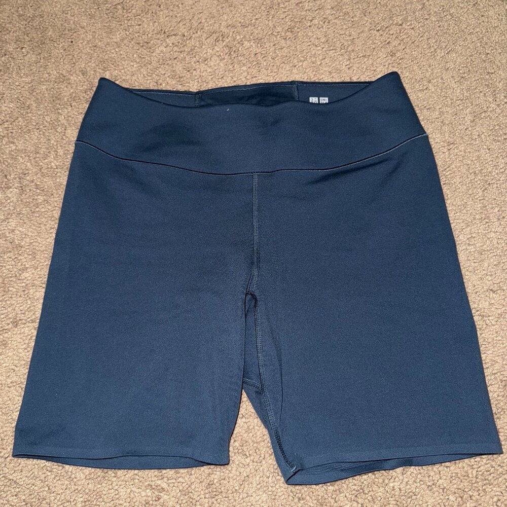Navy Blue biker shorts from Uniqlo - sz M